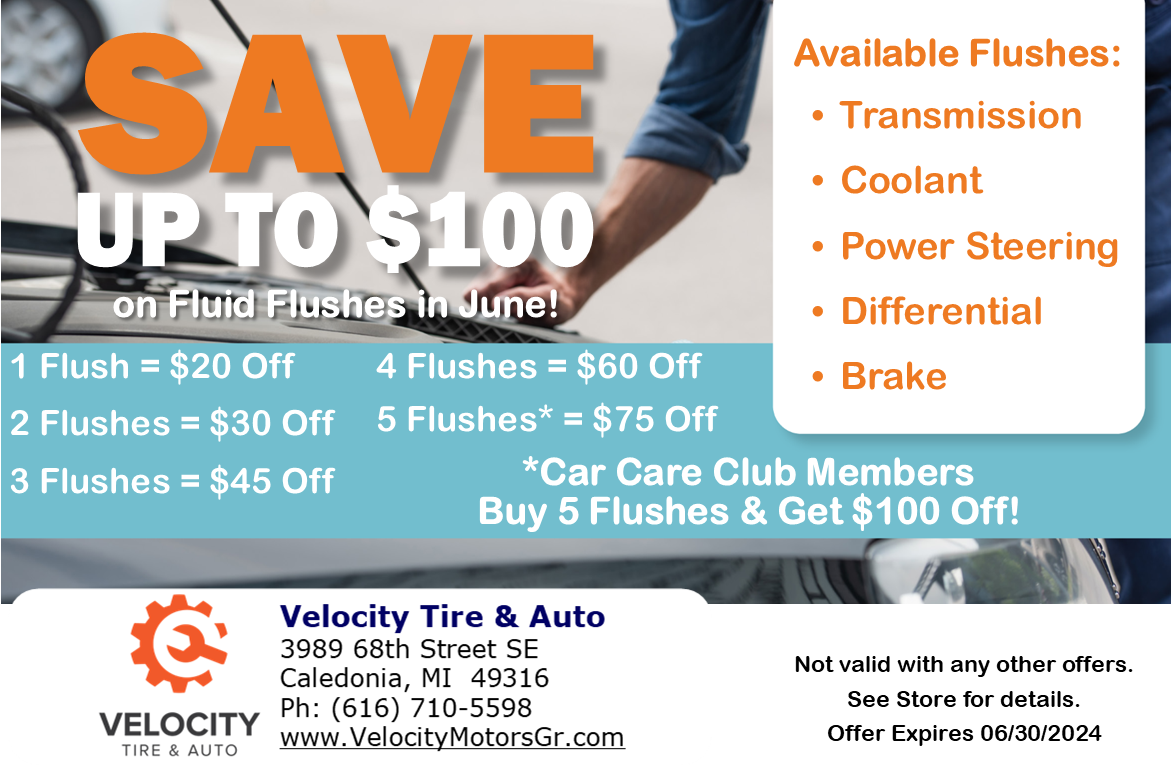 Any Repair Rebate | Velocity Tire & Auto